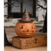 Bethany Lowe 7.5" Witchy Orange-O-Weena Container Vintage Halloween Decoration JP3028