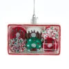 Kurt Adler 4.5" Noble Gems Donuts Glass Christmas Ornament NBX0144