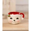 Bethany Lowe 5.25" Retro Snowman Mug Christmas Decoration TF3274