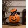 Bethany Lowe 10.5" Kitty Cat In Jack Halloween Figure TJ3305