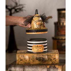 Bethany Lowe 7" Witchy Toad On Box Container Halloween Decoration TL2348 -Christmas Decor Shop tl2348 1 lg 49067.1745333465