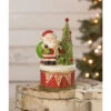 Bethany Lowe 9" Joy Santa On Box Christmas Decoration TL2360