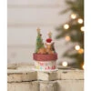 Bethany Lowe 5" Merry Brights Deer On Box Christmas Decoration TL2375